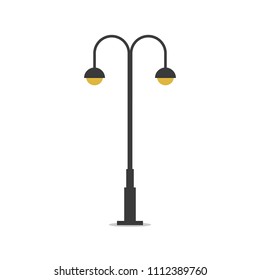 Street Lamp Light Vector