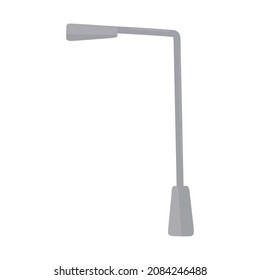 street lamp post icon flat
