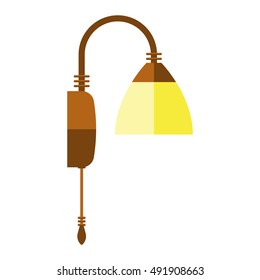 Street lamp silhouette retro metal street object electricity industry and vintage street lamp silhouette vector
