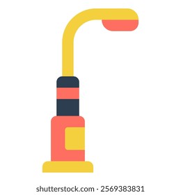 Street Lamp Urban Lifestyale icon illustration