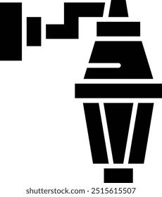 Street lamp Vector Icon Design Illustration