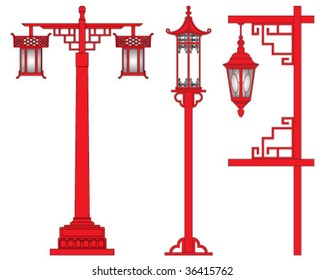 Street Lamps set-4