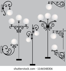 Street Lantern in romantic style