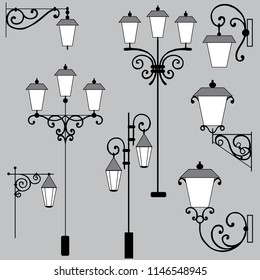 Street Lantern in romantic style