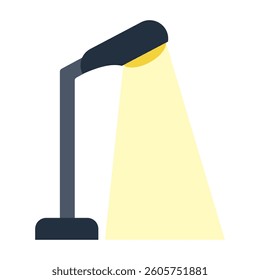 street light icon lighting vector illustration