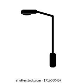 Street Light Icon On White Background