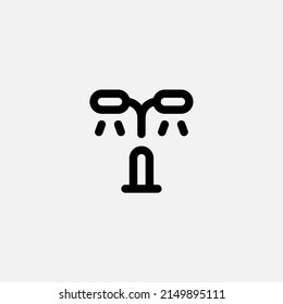 Street light icon sign vector,Symbol, logo illustration for web and mobile