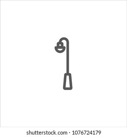Street light icon vector