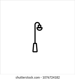 Street light icon vector