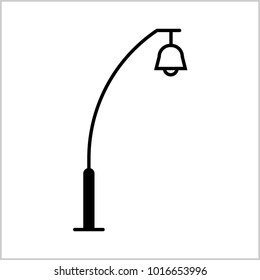 Street Light Icon Vector Art Illustration