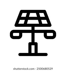 street light icon. vector line icon for your website, mobile, presentation, and logo design.