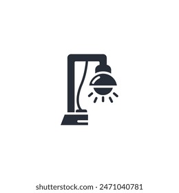 street light icon. vector.Editable stroke.linear style sign for use web design,logo.Symbol illustration.