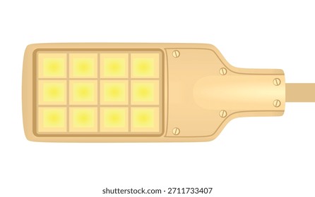Street light isolated. vector illustration	
