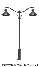 Street light.  vector illustration
