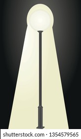 Street light.  vector illustration