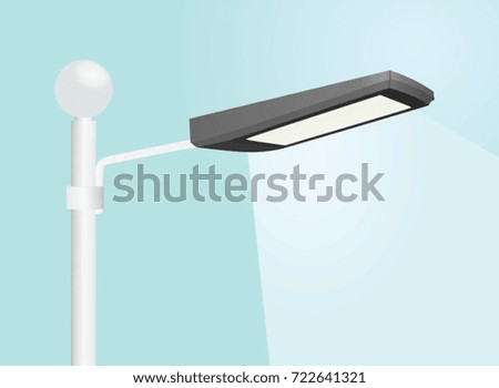 Street light. vector illustration