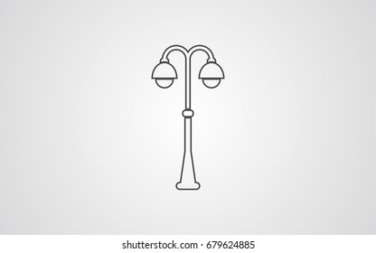 Street lights icon