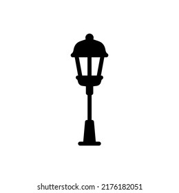 Icono de luces de calle ilustración plantilla de logotipo para muchos fines. Aislado sobre fondo blanco.