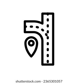 Línea de calle Diseño de iconos. Símbolos vectoriales en un estilo de línea moderno y moderno sobre fondo blanco adecuado para las necesidades de sitios web, programadores, desarrolladores y diseñadores. Diseño vectorial de iconos