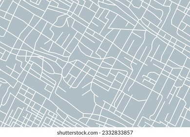 street map of city, seamless map pattern of road. vector illustration