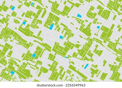 street map of city, seamless map pattern of road. vector illustration