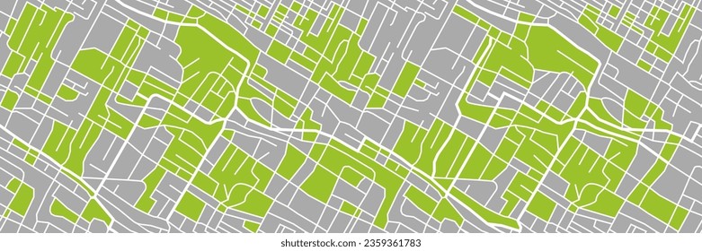 street map of city, seamless map pattern of road. vector illustration