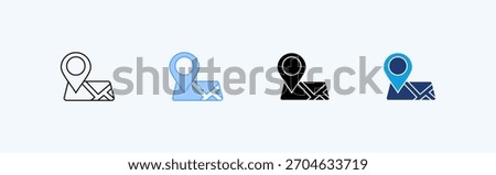 Street Map Multiple Icon Illustration Vector