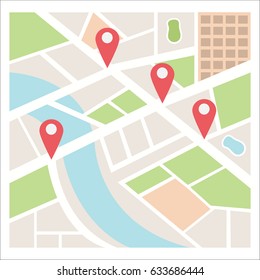 Street maps and directions