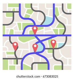 Street maps and directions