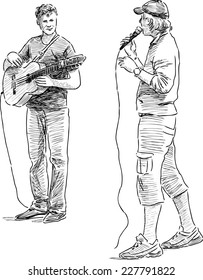 street musicians