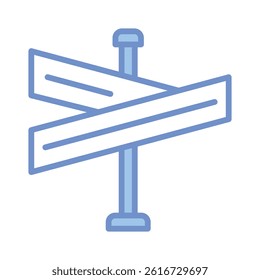 Street Name Icon Element For Design