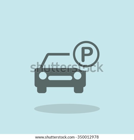 Street parking icon