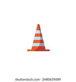 Street pole icon flat vector design