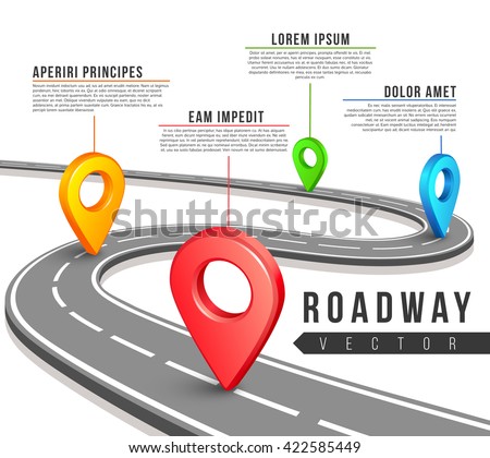Similar – Image, Stock Photo Direction on the road again.