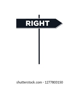 street and road sign icon
