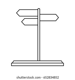 street sign icon image 