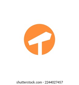 Signo de diseño del logotipo de la calle