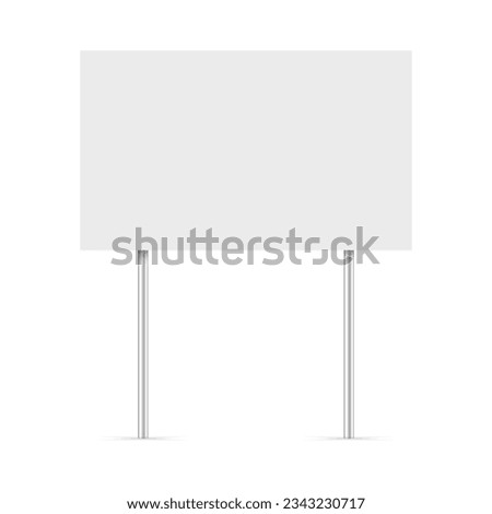 street sign mock up. vector road sign illustration.