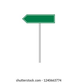 Street Sign Place Text Road Signs Stock Vector (Royalty Free ...