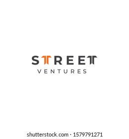 Street sign vector logo. Street sign icon. G letter emlem. G letter logo. Vector