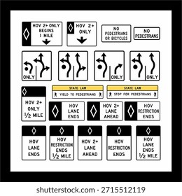 street sign warning sign vector