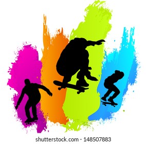 Street skaters 