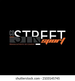 street sport premium authentic simple vintage fashion