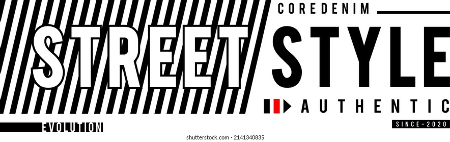 vectores de tipografía de diseño de estilo callejero para camiseta de impresión