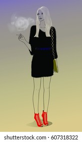 Street style -Vector illustration