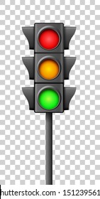 Street traffic light icon lamp. Traffic light direction regulate safety symbol isolated.