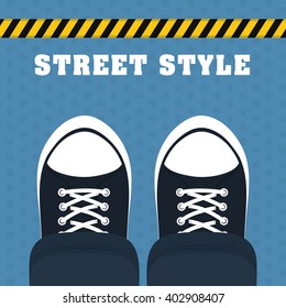 Street and urban style design , vector illustration