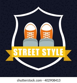 Street and urban style design , vector illustration