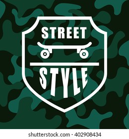 Street and urban style design , vector illustration