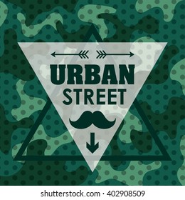 Street and urban style design , vector illustration